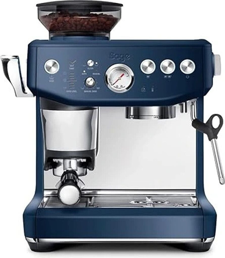 دستگاه اسپرسو ساز سیج انگلستان Sage Barista Express Impress Blue - با آسیاب داخلی